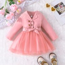 pink-zigzag-collar-net-dress