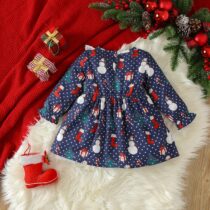 Baby Girl And Toddler Girl Two Bow Dress, Parties Wears, Xmas Wears