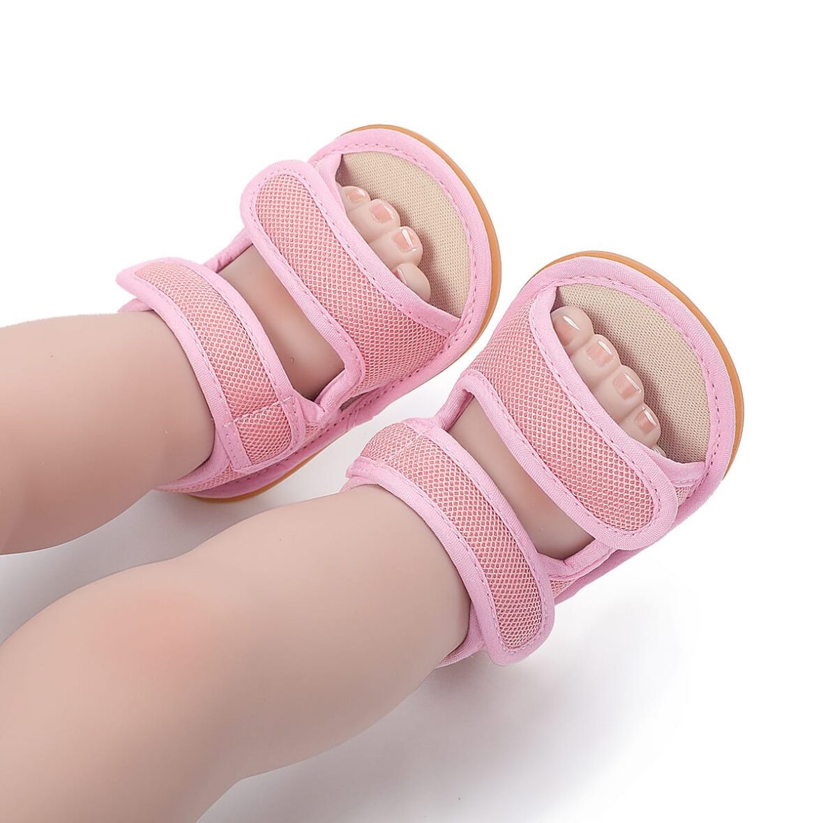 Double Strap Baby Sandal Baby Boy Baby Girl Soft Sole Sandals Prewalker Shoe