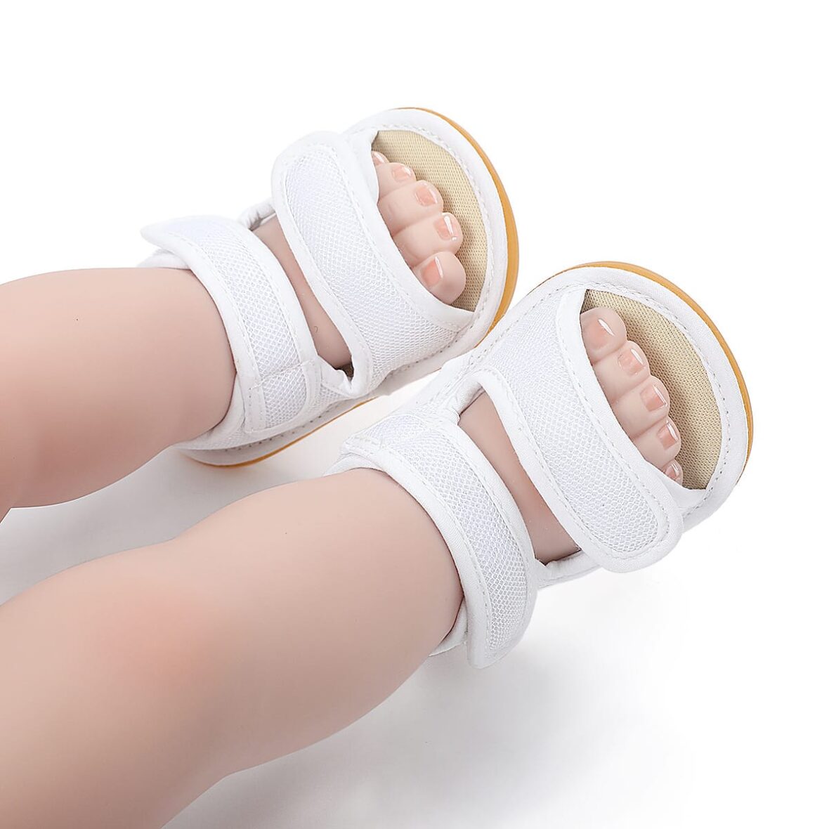 Double Strap Baby Boy Baby Girl Soft Sole Sandals (6)