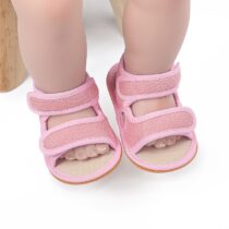 Double Strap Baby Boy Baby Girl Soft Sole Sandals1