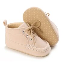 Baby Soft Sole Prewalker Ankle Thread Shoe3