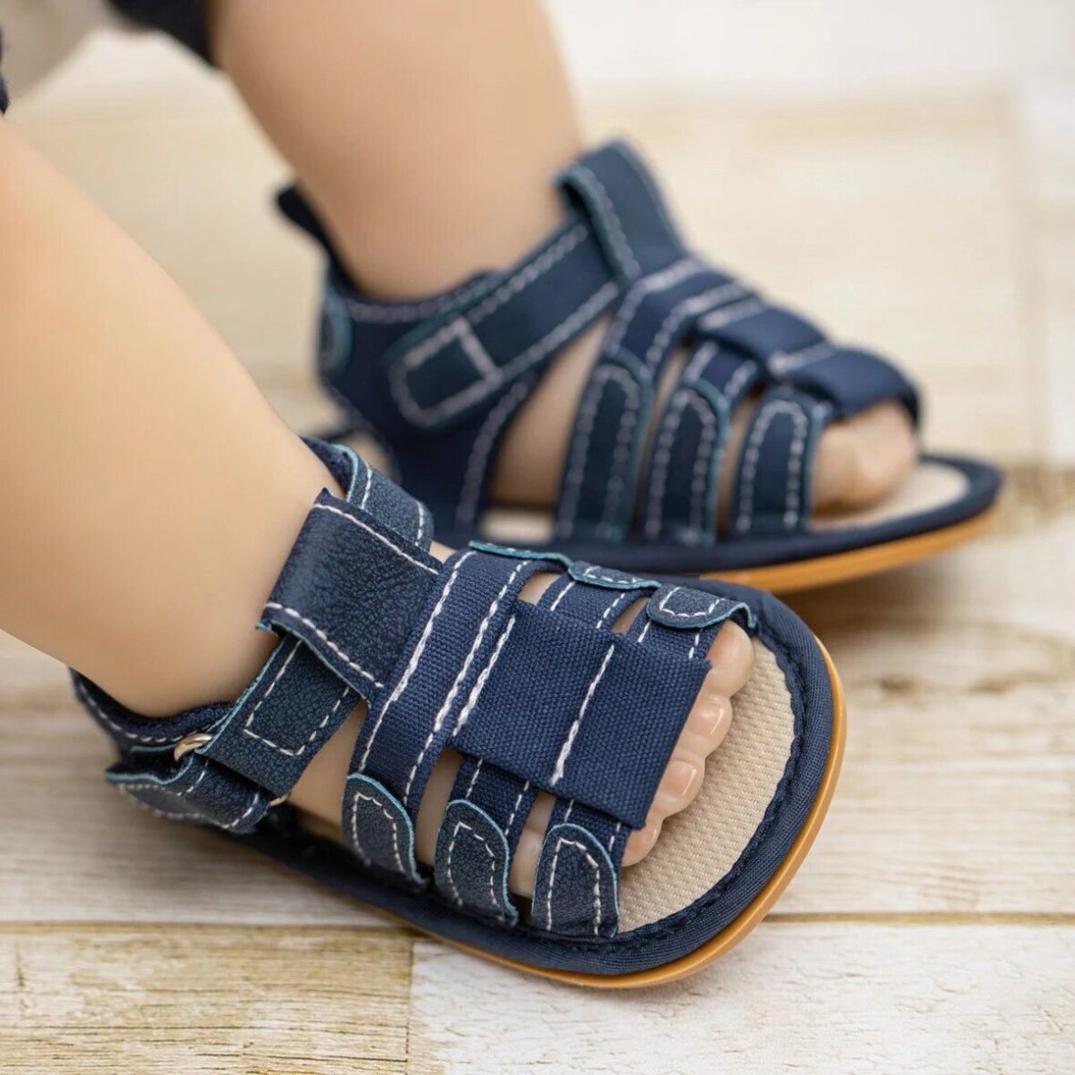 Baby Unisex Soft Sole Prewalker Sandals13