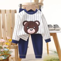 Baby And Toddler Bear Face Pyjamas, Night Wears, Sleep Wears