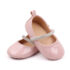 Baby Girl Soft Sole Silver Strap Shoe