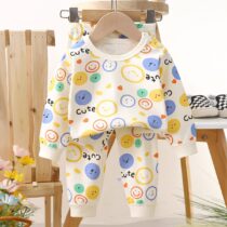 Cute Baby And Toddler Smiley Pyjamas, Night Wears, Sleep Wears