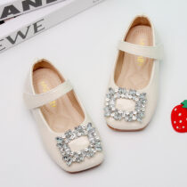 Toddler Girl Silver Badge Shoe, Girl Shoes