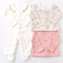 Baby Unisex 3 In Sleep Suit Overall