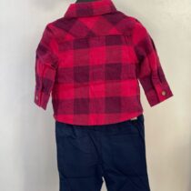 Primark Red Plaid Shirt With Navy Trouser Pant Available On Awoof Special Sales