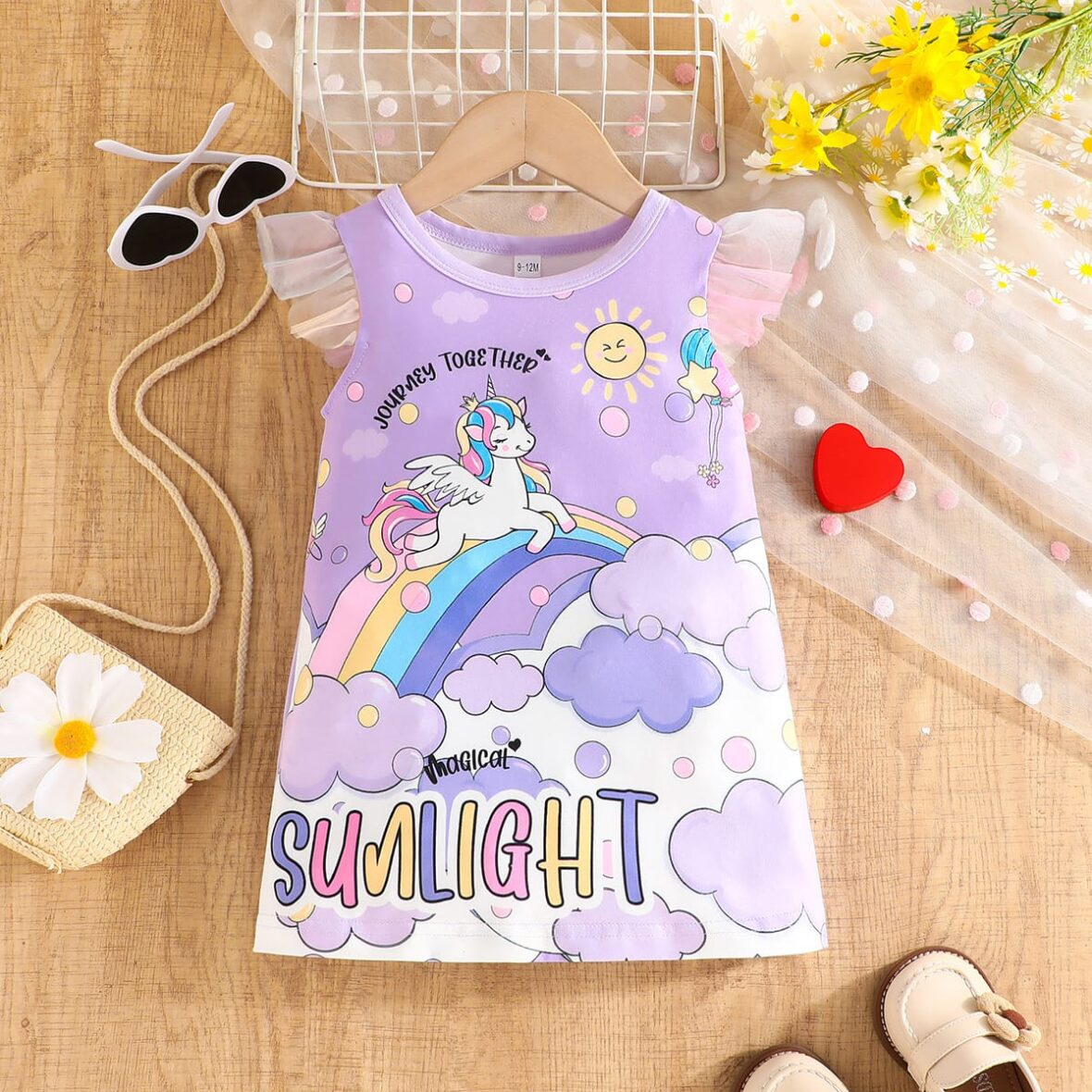 Baby Girl, Toddler Girl, Journey Together Magica Sunlight Armless Dress