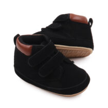Baby Boy Strap Ankle Boots Soft Sole Shoes, Pre Walker Shoes