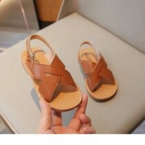 Toddler Unisex Brown Sandals On Mid-Year Clearance Sales