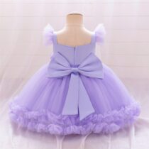 Baby Girl And Toddler Purple Ball Gown, Ball dress (2)