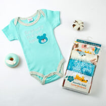 Baby Unisex 5 In 1 Bodysuit Onesies