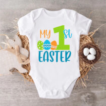 Baby And Toddler Boy My First Easter Pin Down Romper