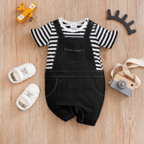 Baby Unisex Non Detachable Dung Romper