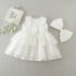 Baby Girl Christenings And Dedication Lace Step Dress With Bow