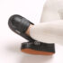 Baby Boy Black soft sole loafers