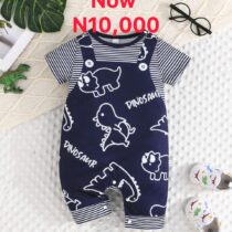 Baby Boy Dinasour Romper On Clearance Sales