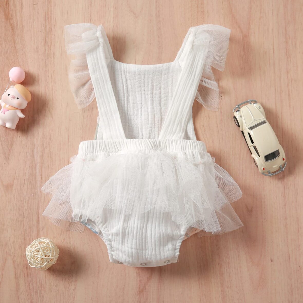 Baby Girl Flower Romper (2)