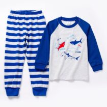 Kids Unisex Sharks Fish Pyjamas