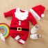 aby Santa Claus Onesie with Hat – Christmas Outfit for Newborns & Infants
