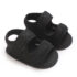 Baby Pre Walker Black  Soft Sole Kito Sandals
