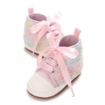 Baby Girl Pink Pre Walker Sneakers (1)